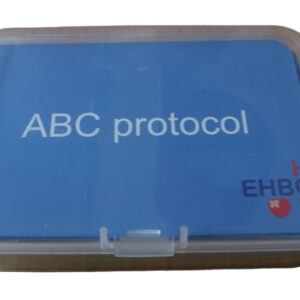 ABC protocol, kaarten in een handzaam plastic doosje